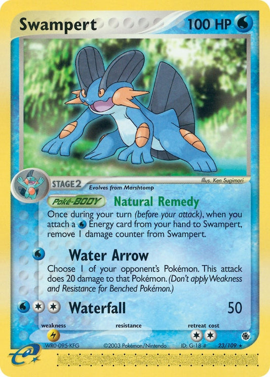 Image for Swampert (23/109) - Pokemon