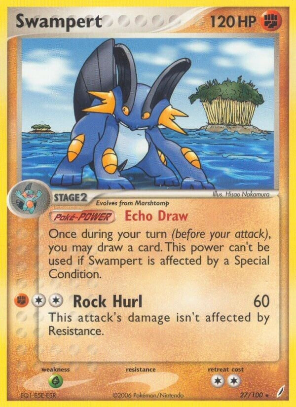 Image for Swampert (27/100) - Pokemon