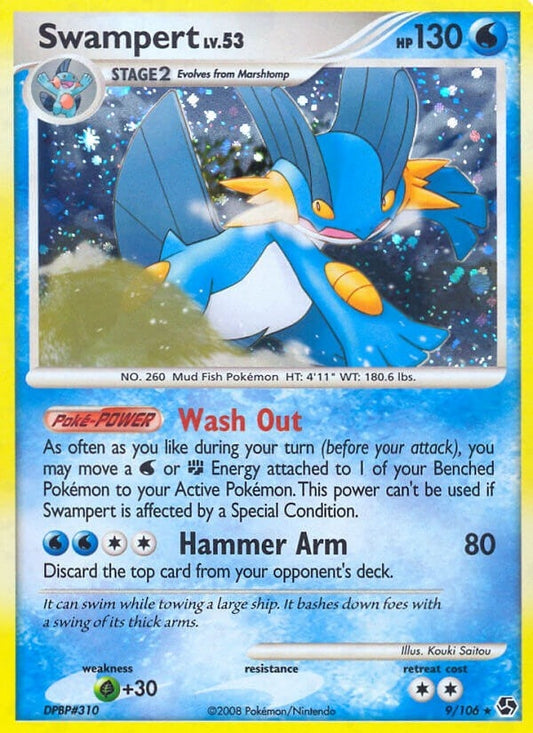 Image for Swampert (9/106) - Pokemon