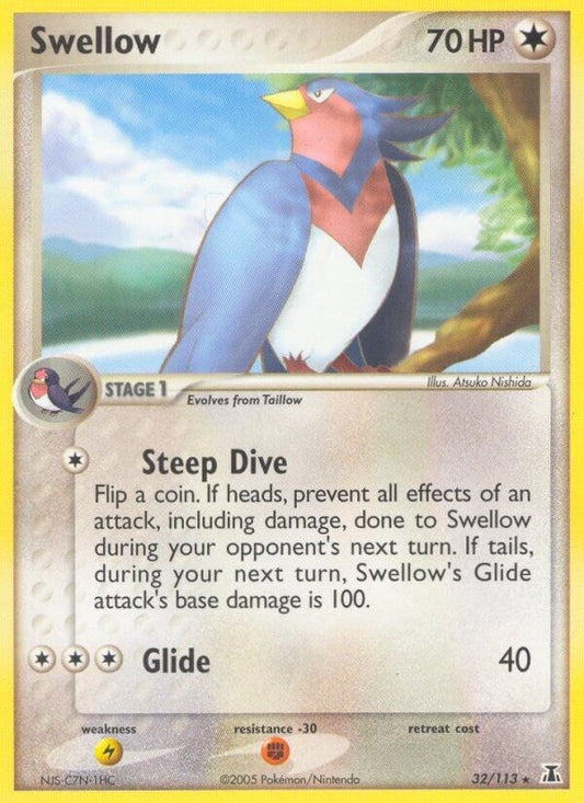 Image for Swellow (32/113) - Pokemon