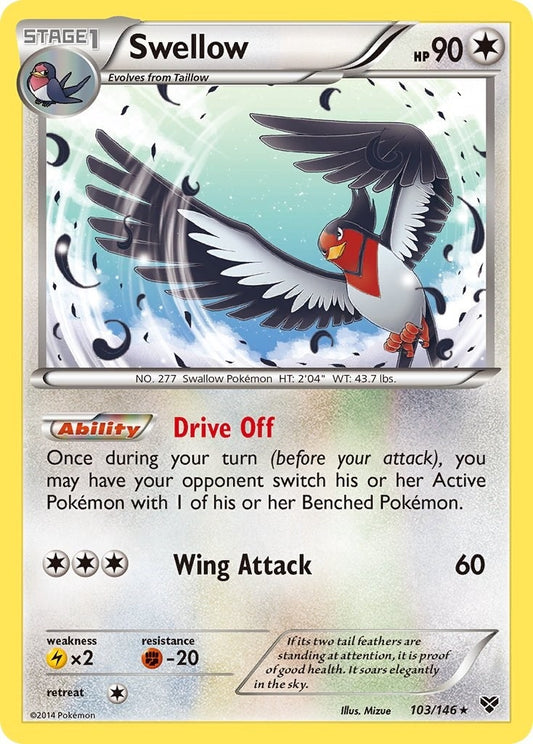 Image for Swellow (103/146) - Pokemon