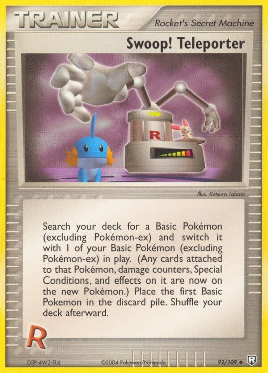 Image for Swoop! Teleporter (92/109) - Pokemon