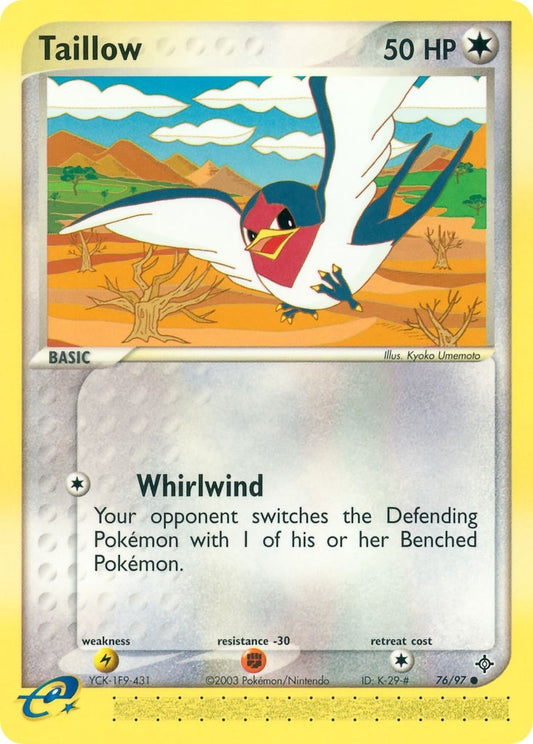 Image for Taillow (76/97) - Pokemon