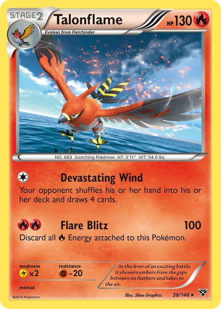 Image for Talonflame (28/146) - Pokemon