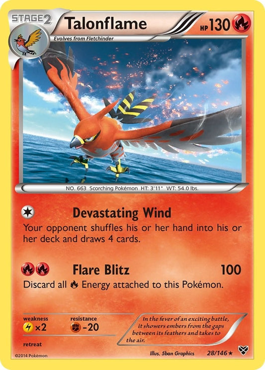 Image for Talonflame (28/146) - Pokemon