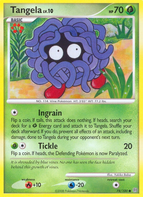 Image for Tangela (78/100) - Pokemon