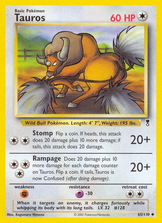 Image for Tauros (065/110) - Pokemon