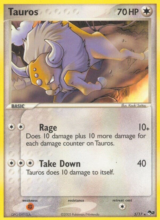 Image for Tauros (005/017) - Pokemon