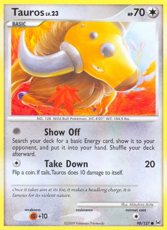 Image for Tauros (98/127) - Pokemon