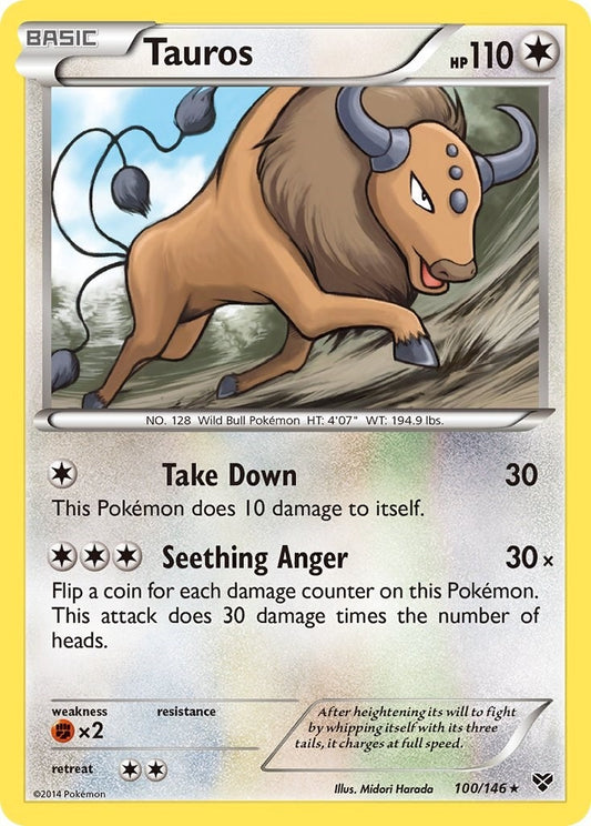 Image for Tauros (100/146) - Pokemon