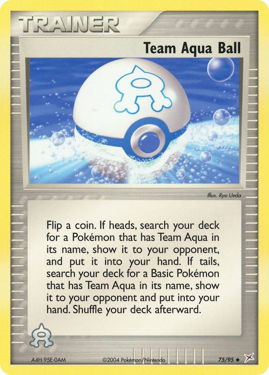 Image for Team Aqua Ball (75/95) - Pokemon