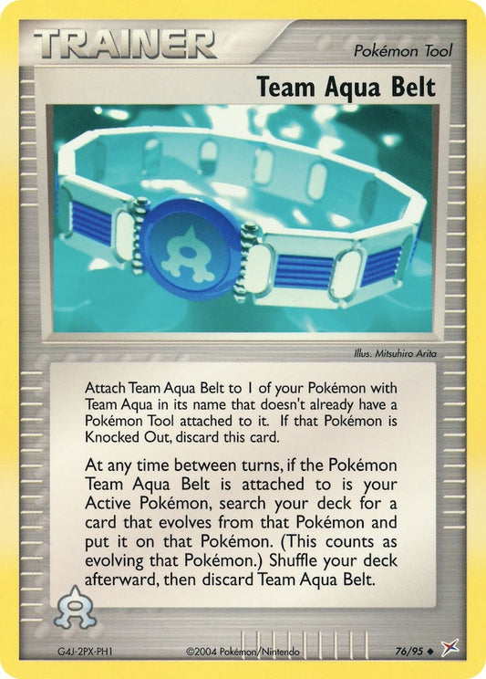 Image for Team Aqua Belt (76/95) - Pokemon