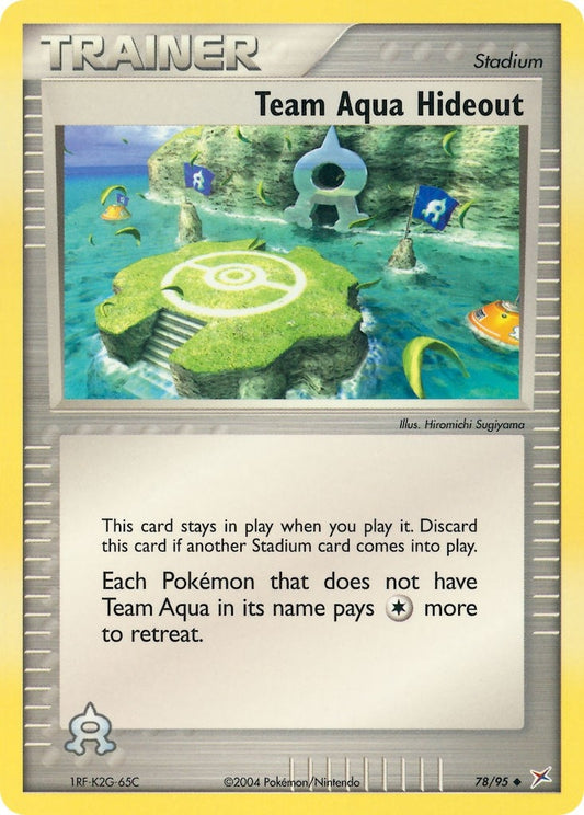 Image for Team Aqua Hideout (78/95) - Pokemon