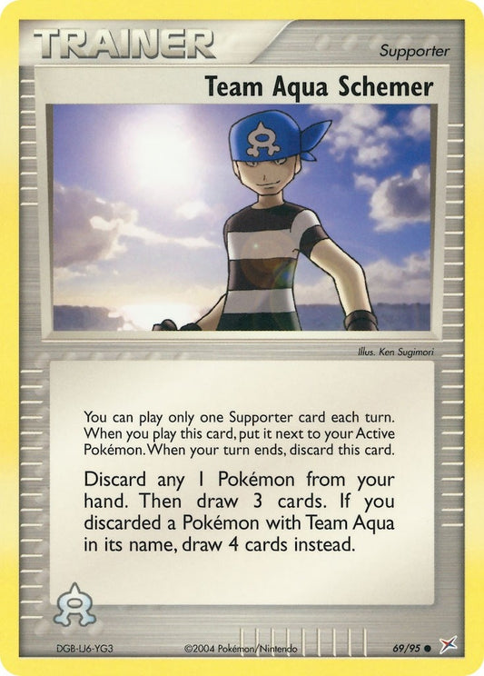 Image for Team Aqua Schemer (69/95) - Pokemon