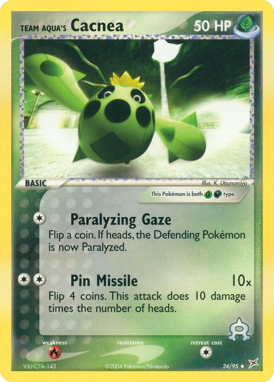 Image for Team Aqua's Cacnea (24/95) - Pokemon