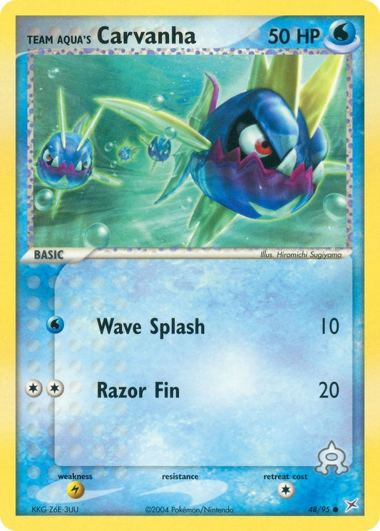 Image for Team Aqua's Carvanha (48/95) - Pokemon
