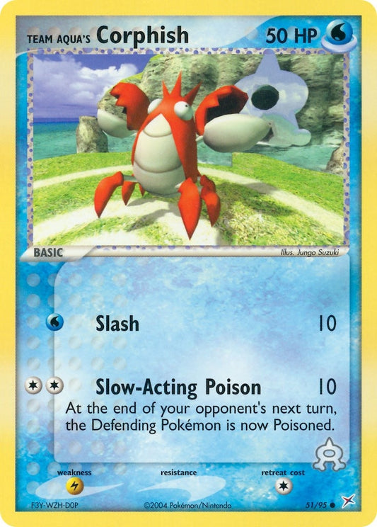 Image for Team Aqua's Corphish (51/95) - Pokemon