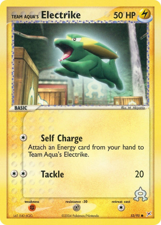 Image for Team Aqua's Electrike (53/95) - Pokemon