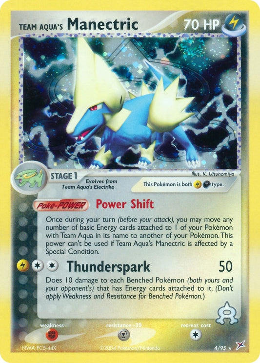 Image for Team Aqua's Manectric (4/95) - Pokemon