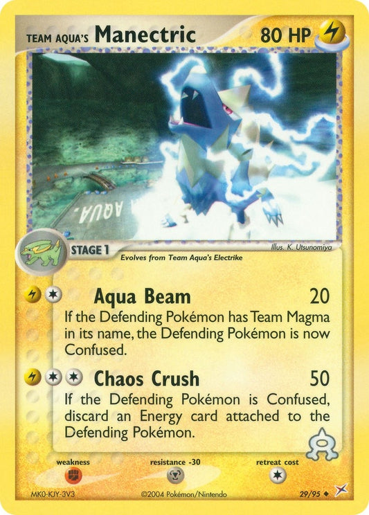 Image for Team Aqua's Manectric (29/95) - Pokemon