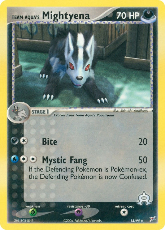 Image for Team Aqua's Mightyena (15/95) - Pokemon
