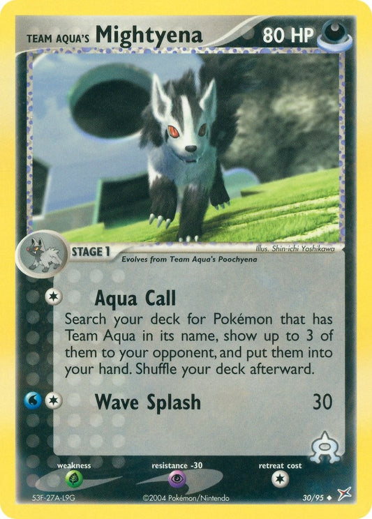 Image for Team Aqua's Mightyena (30/95) - Pokemon