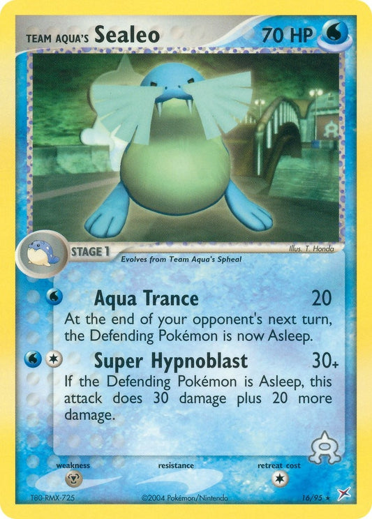 Image for Team Aqua's Sealeo (16/95) - Pokemon