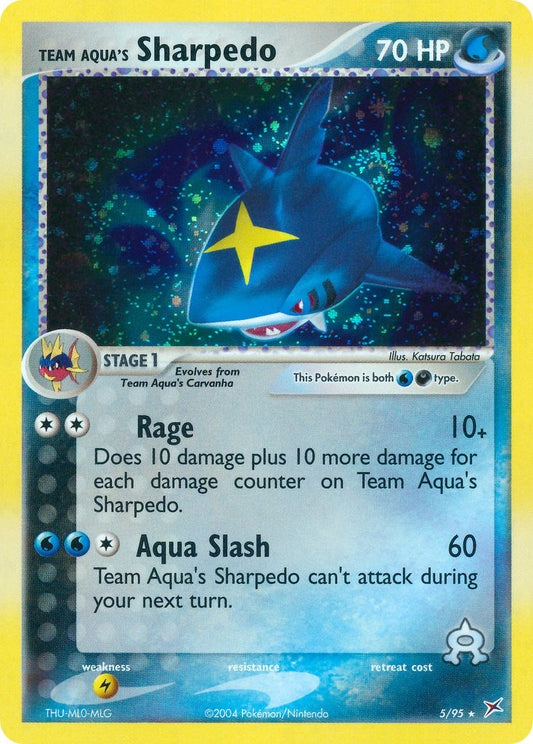 Image for Team Aqua's Sharpedo (5/95) - Pokemon