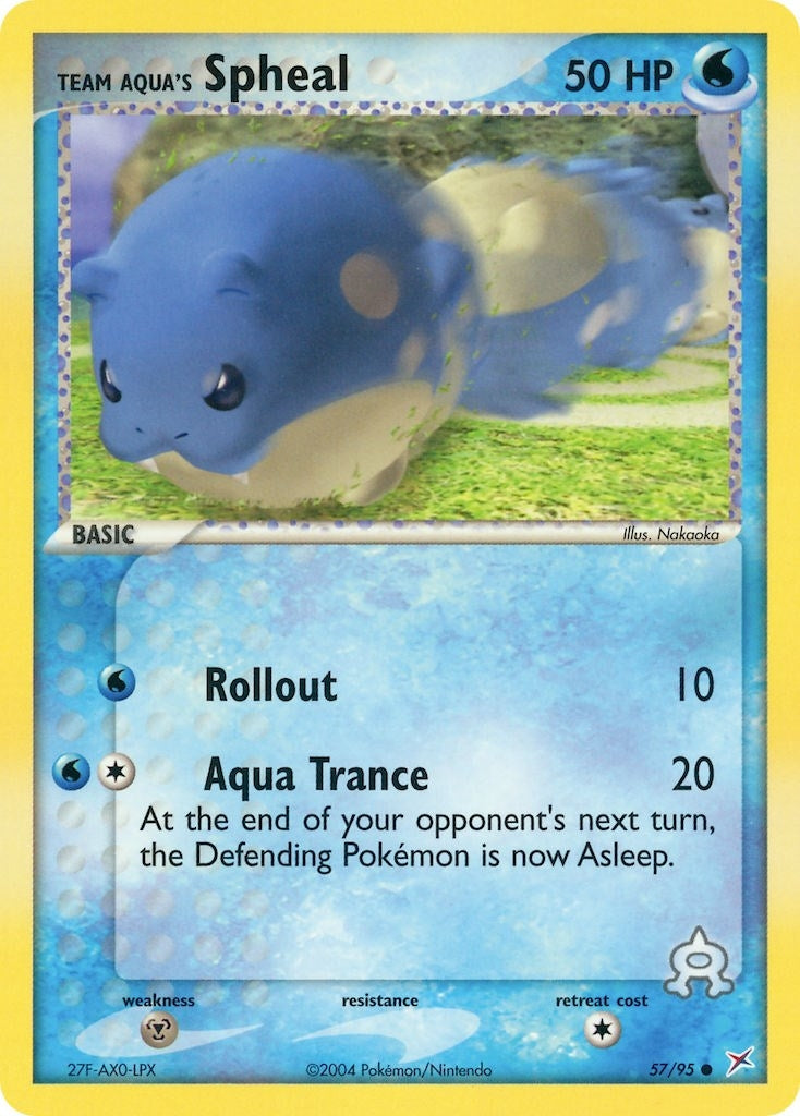 Image for Team Aqua's Spheal (57/95) - Pokemon