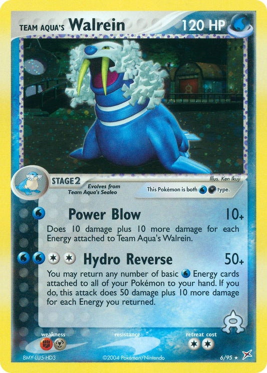 Image for Team Aqua's Walrein (6/95) - Pokemon