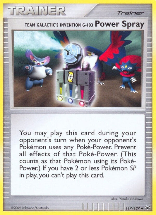 Image for Team Galactic's Invention G-103 Power Spray (117/127) - Pokemon