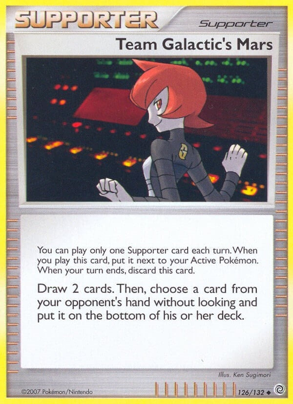 Image for Team Galactic's Mars (126/132) - Pokemon
