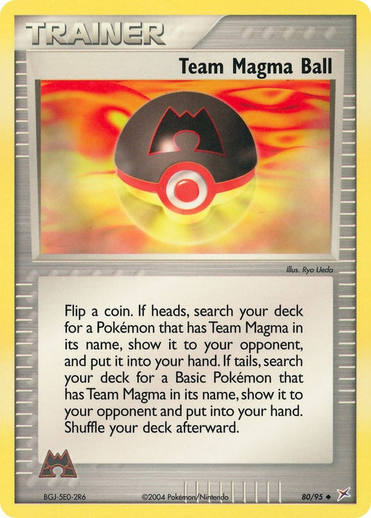Image for Team Magma Ball (80/95) - Pokemon
