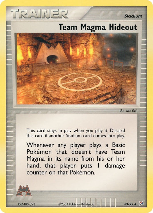 Image for Team Magma Hideout (83/95) - Pokemon