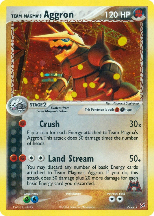 Image for Team Magma's Aggron (7/95) - Pokemon