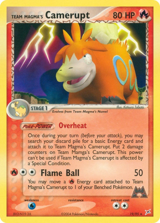 Image for Team Magma's Camerupt (19/95) - Pokemon