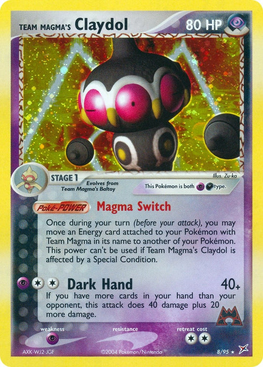 Image for Team Magma's Claydol (8/95) - Pokemon