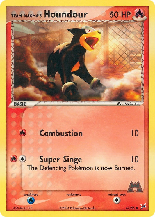 Image for Team Magma's Houndour (62/95) - Pokemon