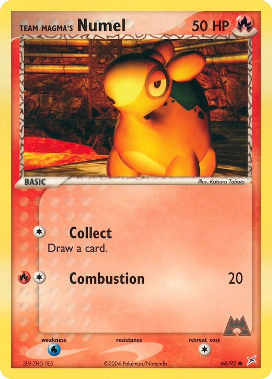 Image for Team Magma's Numel (64/95) - Pokemon