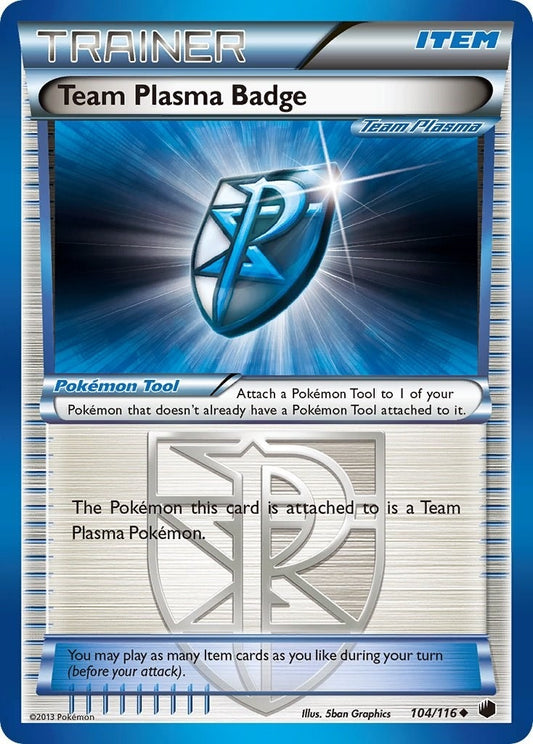 Image for Team Plasma Badge (Team Plasma) (104/116) - Pokemon
