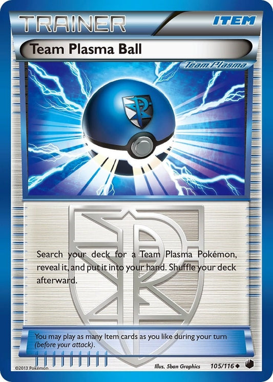 Image for Team Plasma Ball (Team Plasma) (105/116) - Pokemon