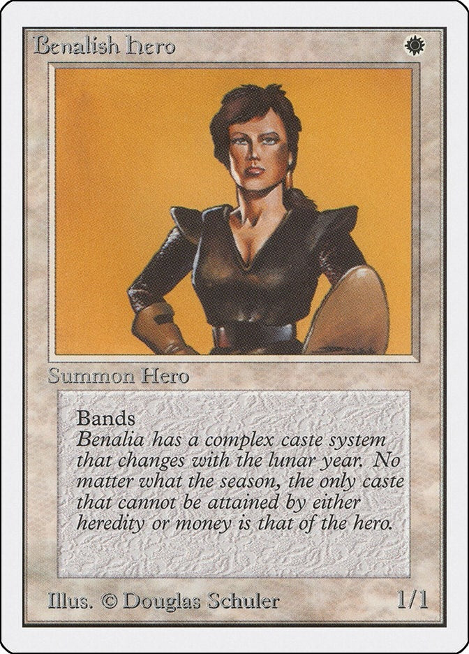 Image for Benalish Hero - Magic: The Gathering