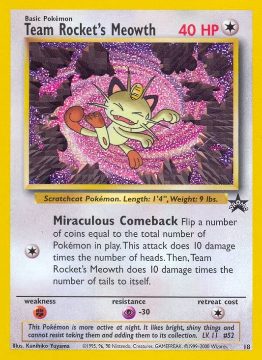 Image for Team Rocket's Meowth (18/53) - Pokemon
