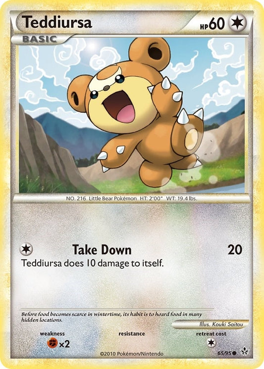Image for Teddiursa (65/95) - Pokemon