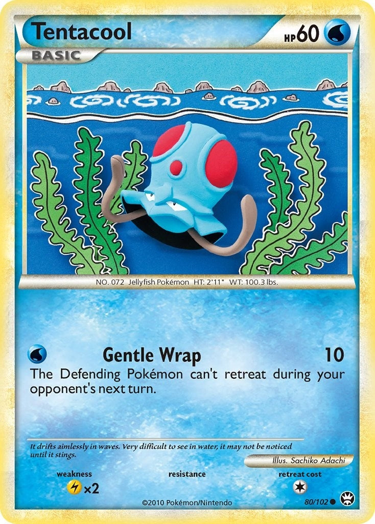 Image for Tentacool (80/102) - Pokemon