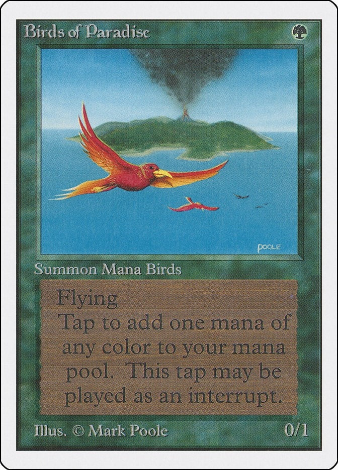 Image for Birds of Paradise - Magic: The Gathering