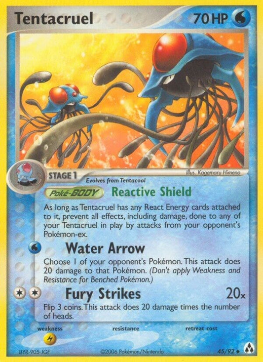 Image for Tentacruel (45/92) - Pokemon