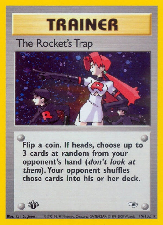 Image for The Rocket's Trap (019/132) - Pokemon