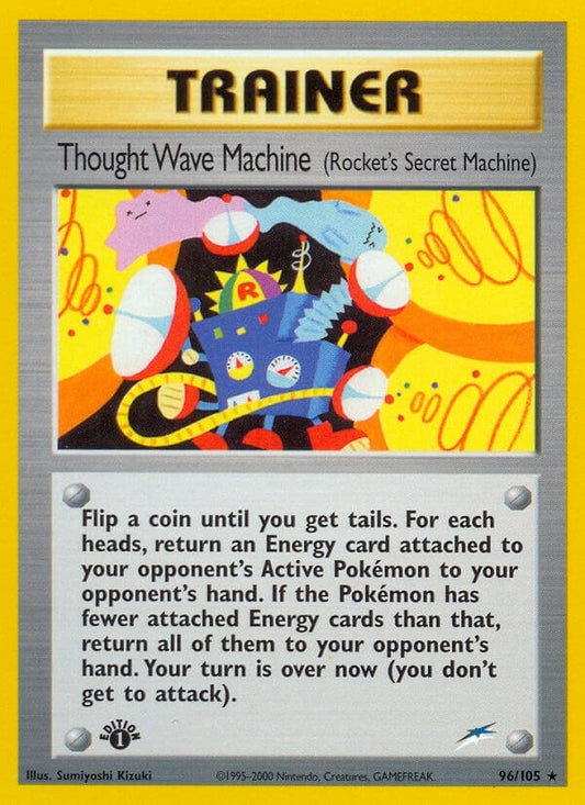 Image for Thought Wave Machine (Rocket's Secret Machine) (096/105) - Pokemon