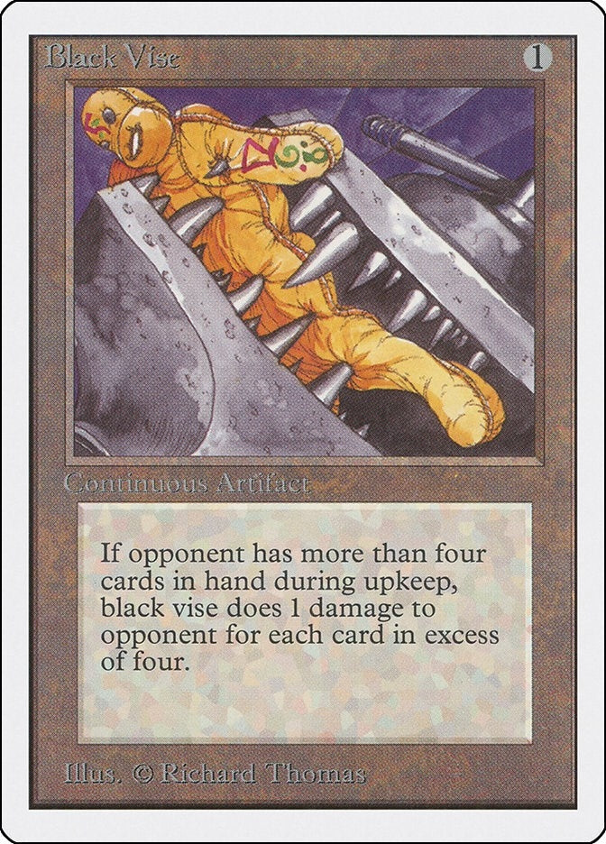 Image for Black Vise - Magic: The Gathering